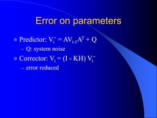 kalman filter illustrated with 2D example | PPT | Physics | Science