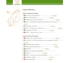 enhanced services for eScience,  education and research 