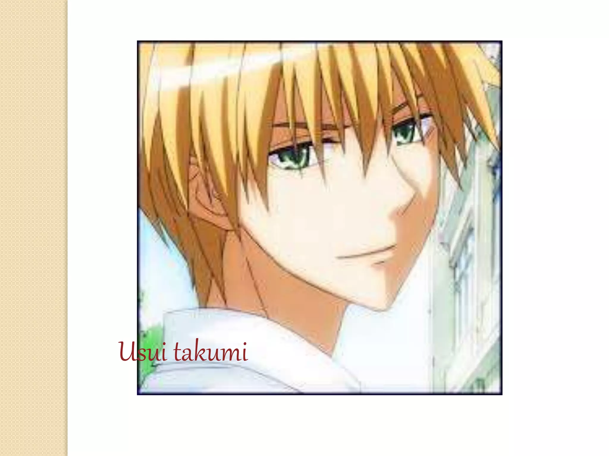 Usui takumi