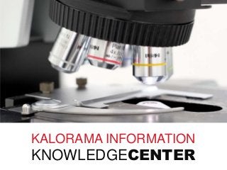 KALORAMA INFORMATION
KNOWLEDGECENTER
 