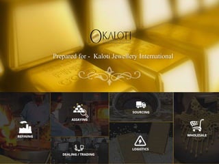 Prepared for - Kaloti Jewellery International
 