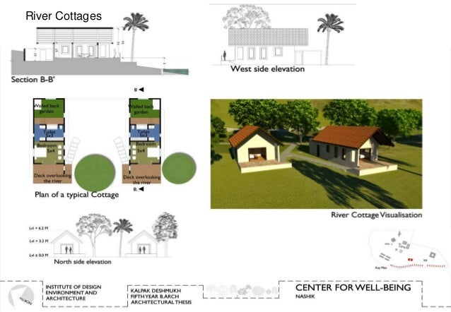 Naturopathy centre architecture thesis image