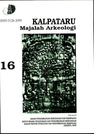 Kalpataru no 16   majalah arkeologi 2002