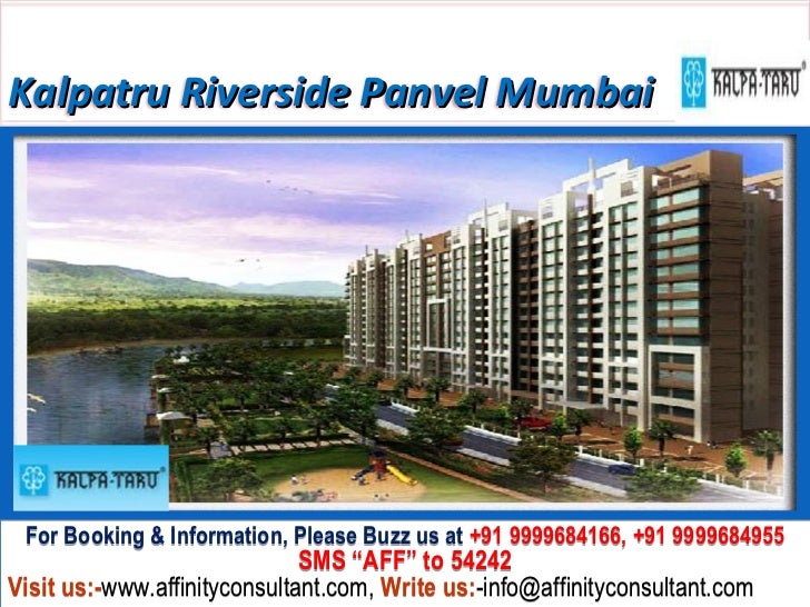 Kalpataru Riverside Apartment Panvel Mumbai 09999684166