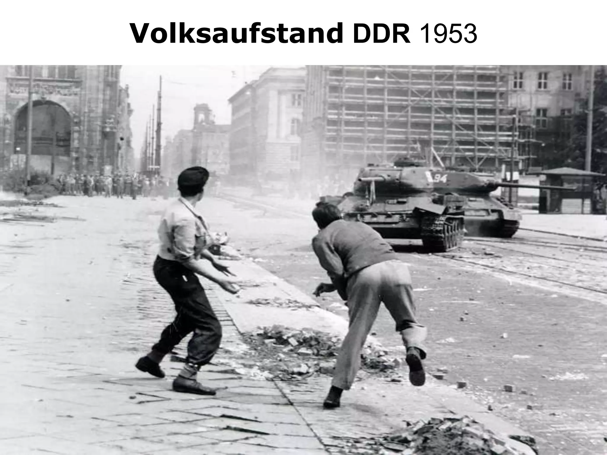 Volksaufstand DDR 1953
 
