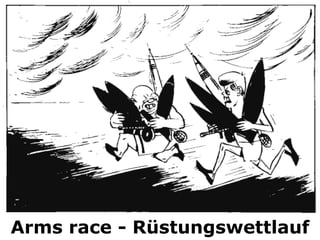 Karikatur: Rüstungswettlauf 4
Arms race - Rüstungswettlauf
 
