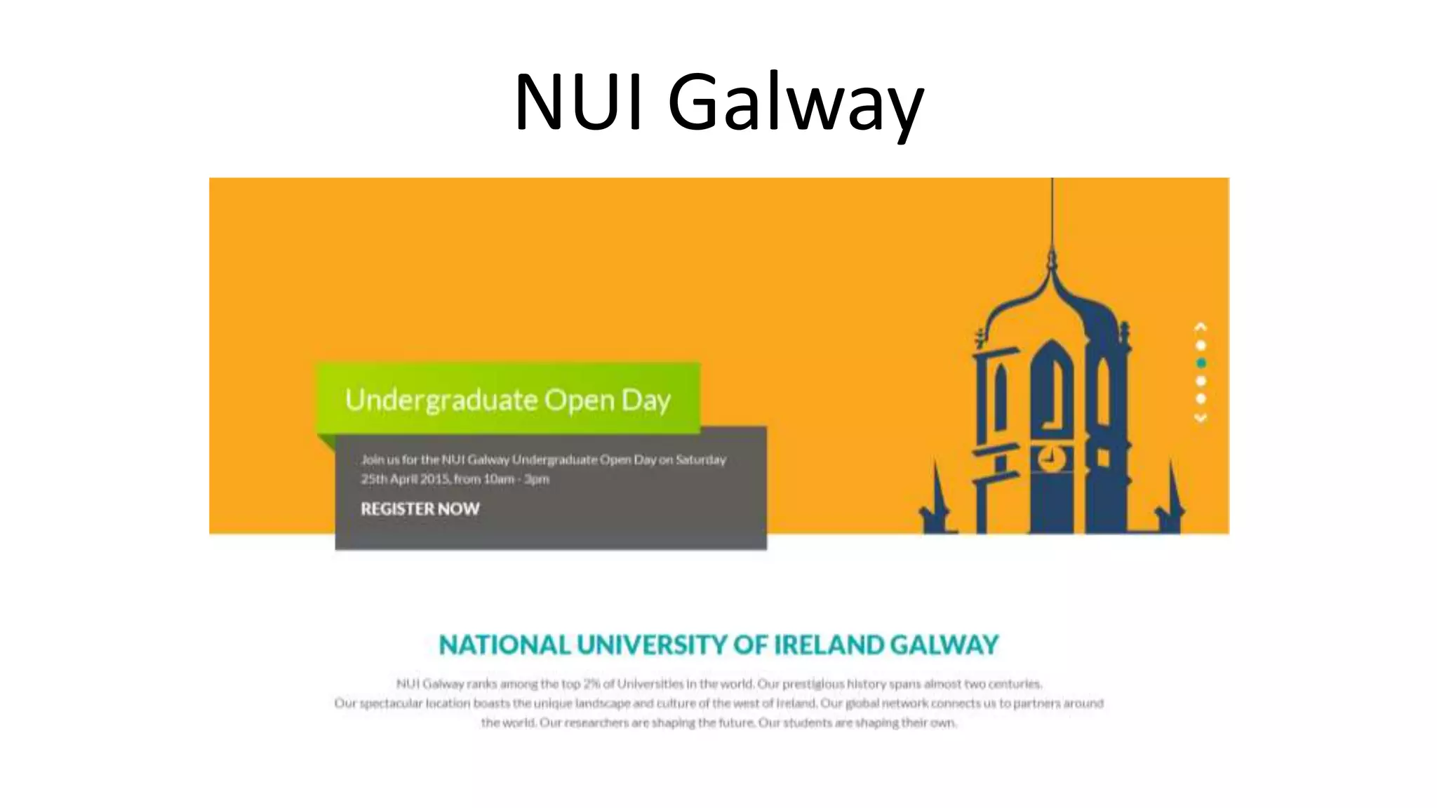NUI Galway
 