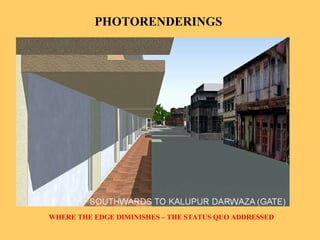 PHOTORENDERINGS  WHERE THE EDGE DIMINISHES – THE STATUS QUO ADDRESSED 