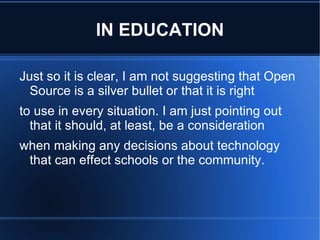 # Linux - operating system based on Unix 