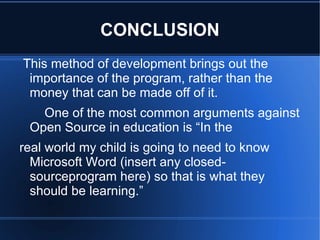 Open source culture is one in which fixations, works entitled to copyright protection, are made generally available. 