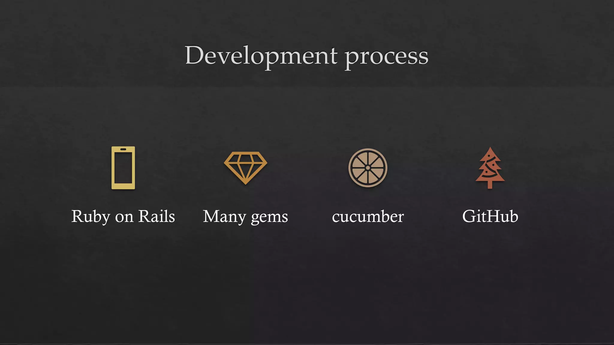Ruby on Rails Many gems cucumber GitHub
 