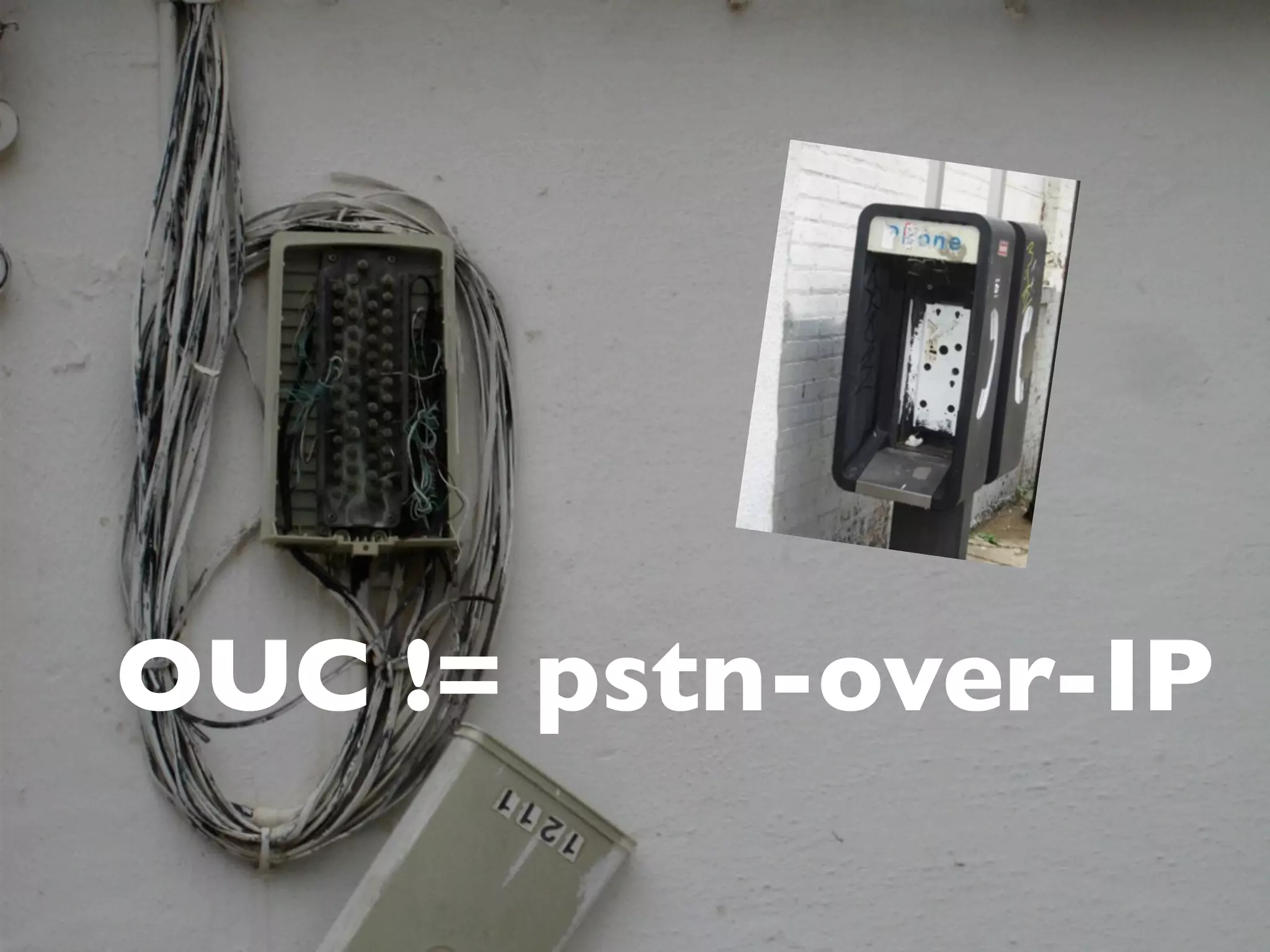 OUC != pstn-over-IP
Copyright 2010, Edvina AB, Sollentuna, Sweden. All rights reserved. Approved distribution only. info@edvina.net
 