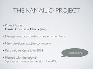 Kamailio :: A Quick Introduction | PDF