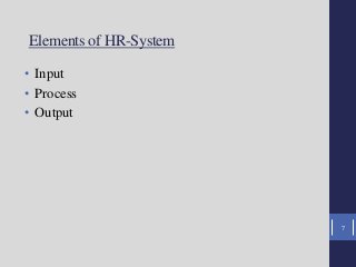Human Resource Management System | PPTX