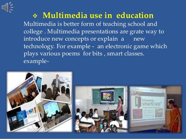what is a multimedia presentation for students
