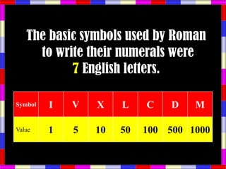 Kamal roman numerals 5 th class | PDF