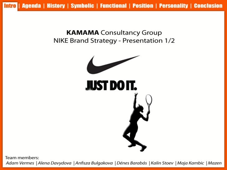 nike brand description