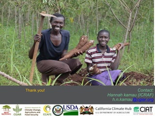 Introduction to Climate-Smart Agriculture: Busia County, Kenya