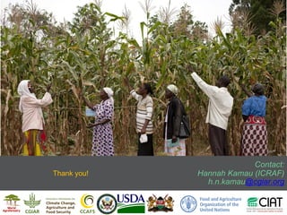 Introduction to Climate-Smart Agriculture: Busia County, Kenya