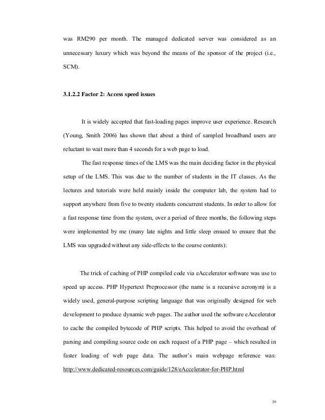 Master thesis page setup