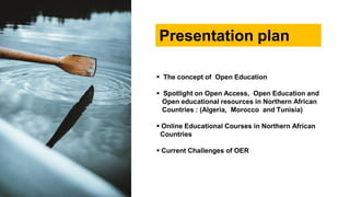 Case Study of Using Open Education Resources (OER) in Northern African ...