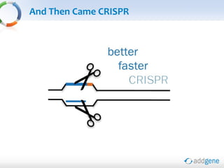 And Then Came CRISPR
 