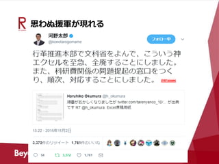 思わぬ援軍が現れる
 