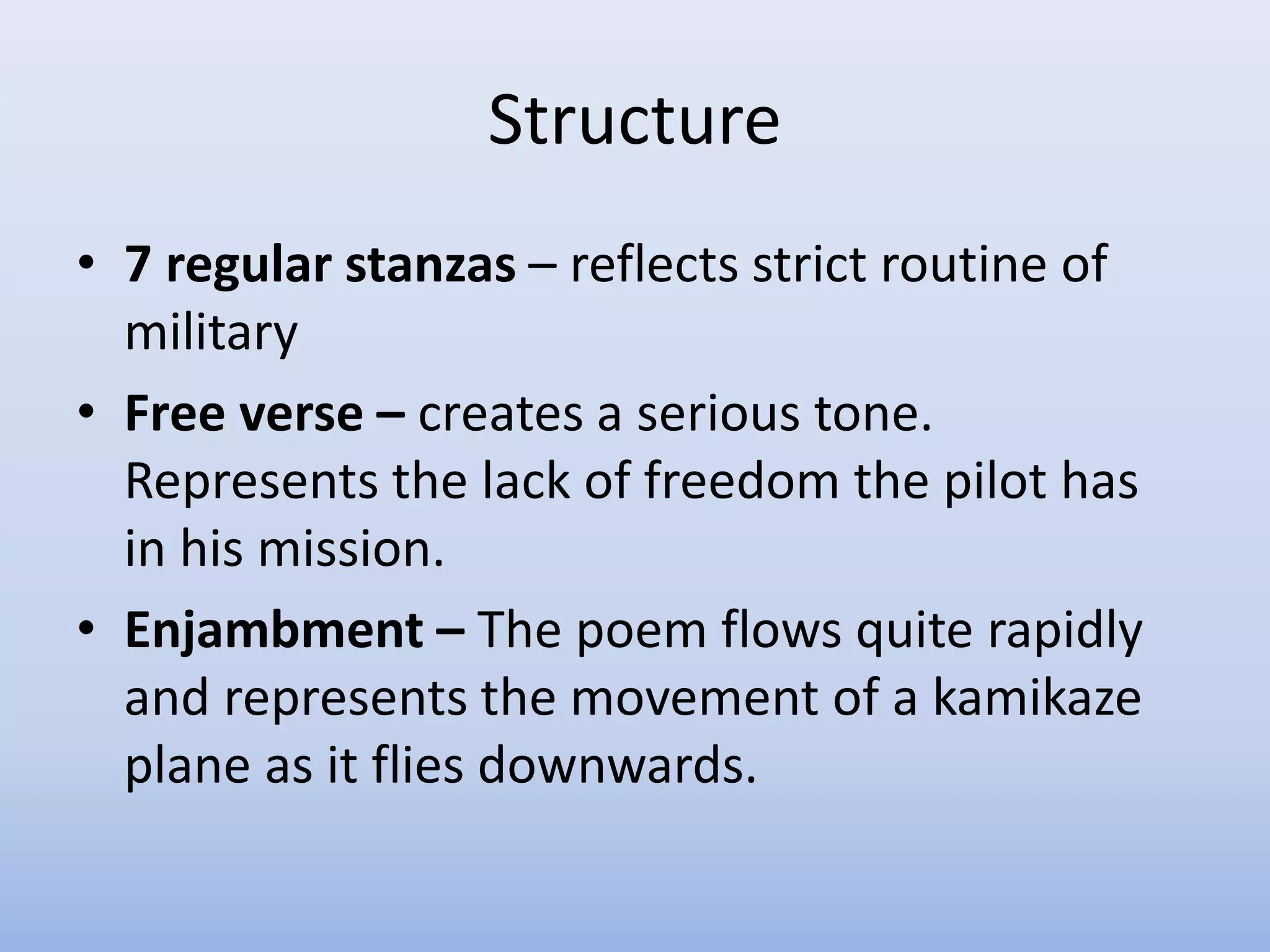 Kamikaze Beatrice Garland Pptx