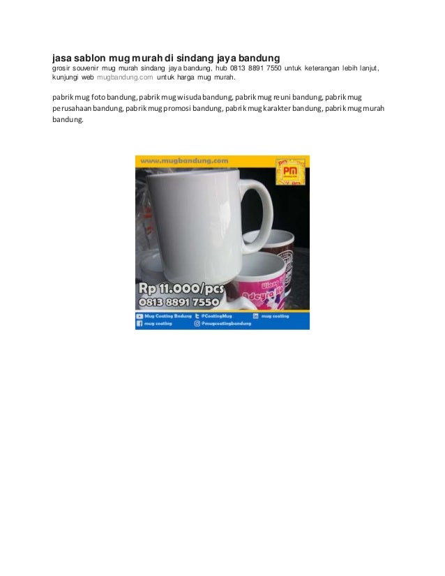 sablon mug murah di sindang jaya bandung