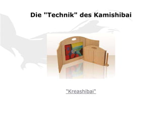 "Kreashibai"
Die "Technik" des Kamishibai
 