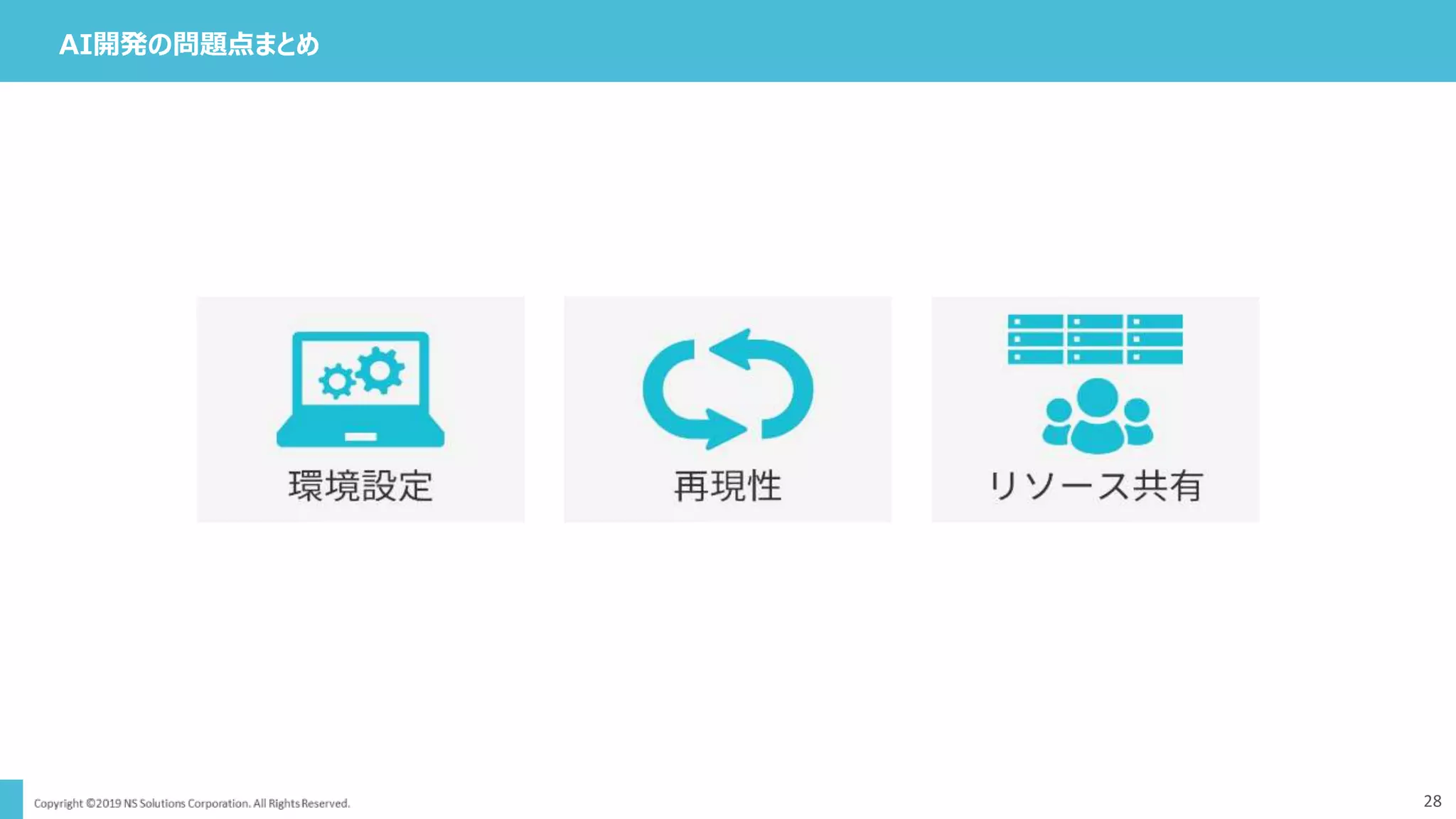 28
AI開発の問題点まとめ
 
