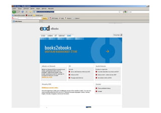 EOD - Blok expertů KISK FF MU