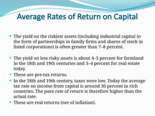 The Capital-Labor Income Split and Economic Dynamics in the 21st ...