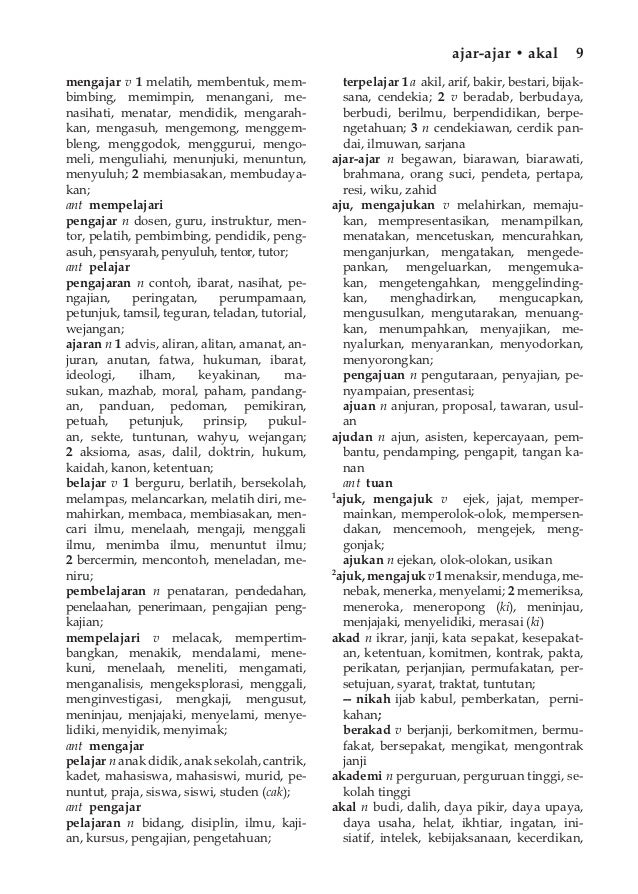 Kamus tesaurus bahasaindonesia