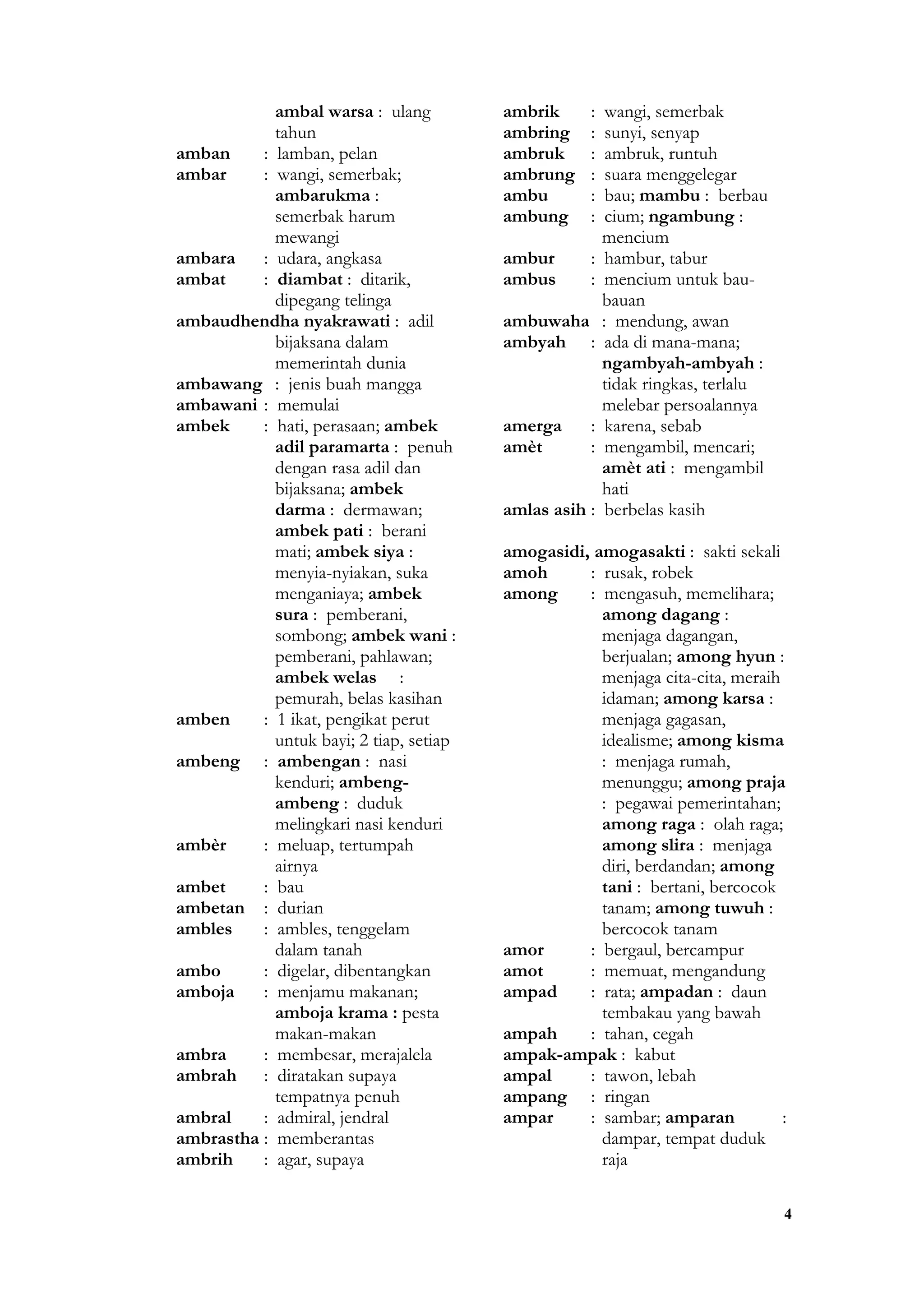 Kamus bahasa sansekerta | PDF