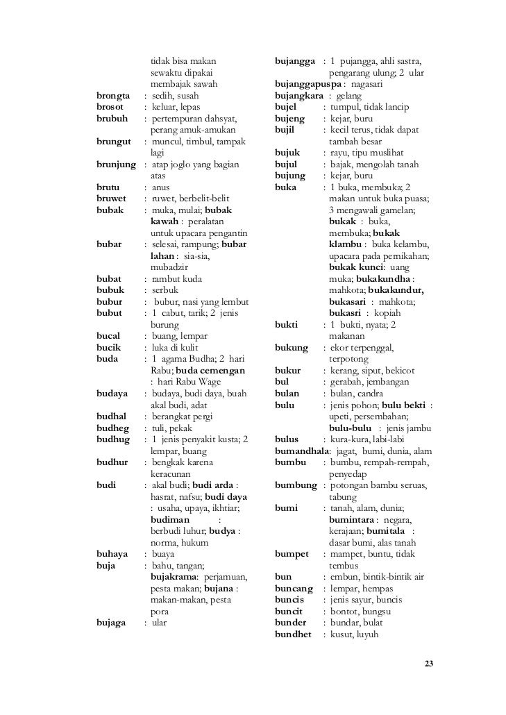 Kamus bahasa sansekerta