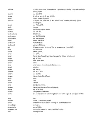 Kamus Indonesia-Inggris