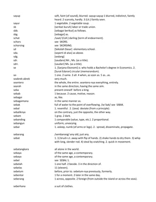 Kamus Indonesia-Inggris