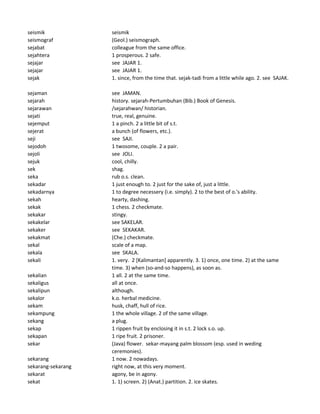 Kamus Indonesia-Inggris