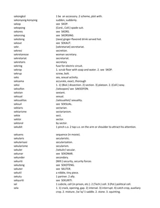 Kamus Indonesia-Inggris