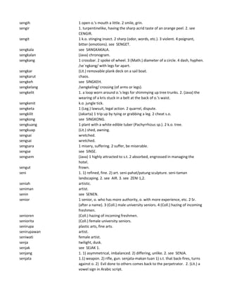 Kamus Indonesia-Inggris