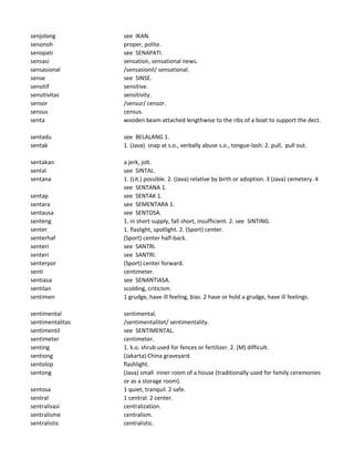 Kamus Indonesia-Inggris