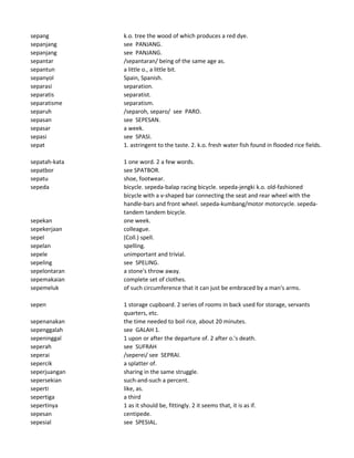 Kamus Indonesia-Inggris