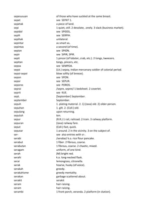 Kamus Indonesia-Inggris