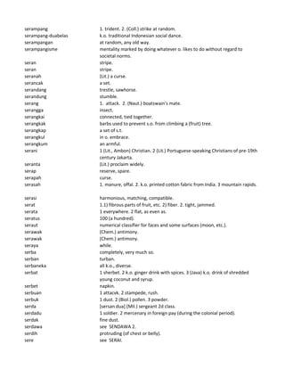 Kamus Indonesia-Inggris