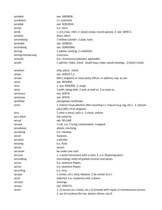 Kamus Indonesia-Inggris