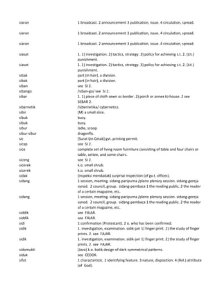 Kamus Indonesia-Inggris