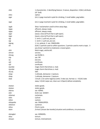 Kamus Indonesia-Inggris