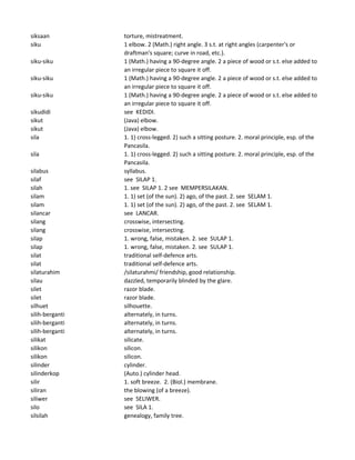 Kamus Indonesia-Inggris