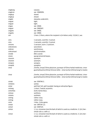 Kamus Indonesia-Inggris